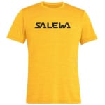 Ορειβατικά μπλουζάκια Salewa Puez Hybrid 2 Dry yellow-melange