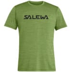 Ορειβατικά μπλουζάκια Salewa Puez Hybrid 2 Dry green-melange